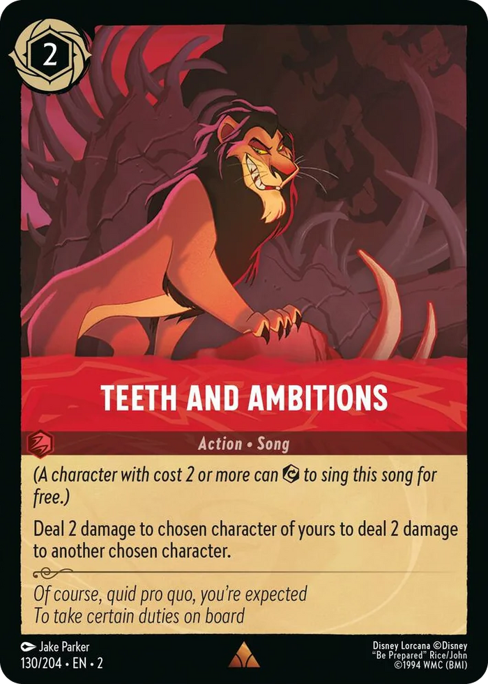 Teeth and Ambitions #130 Rare - Rise of the Floodborn Pokemon card
