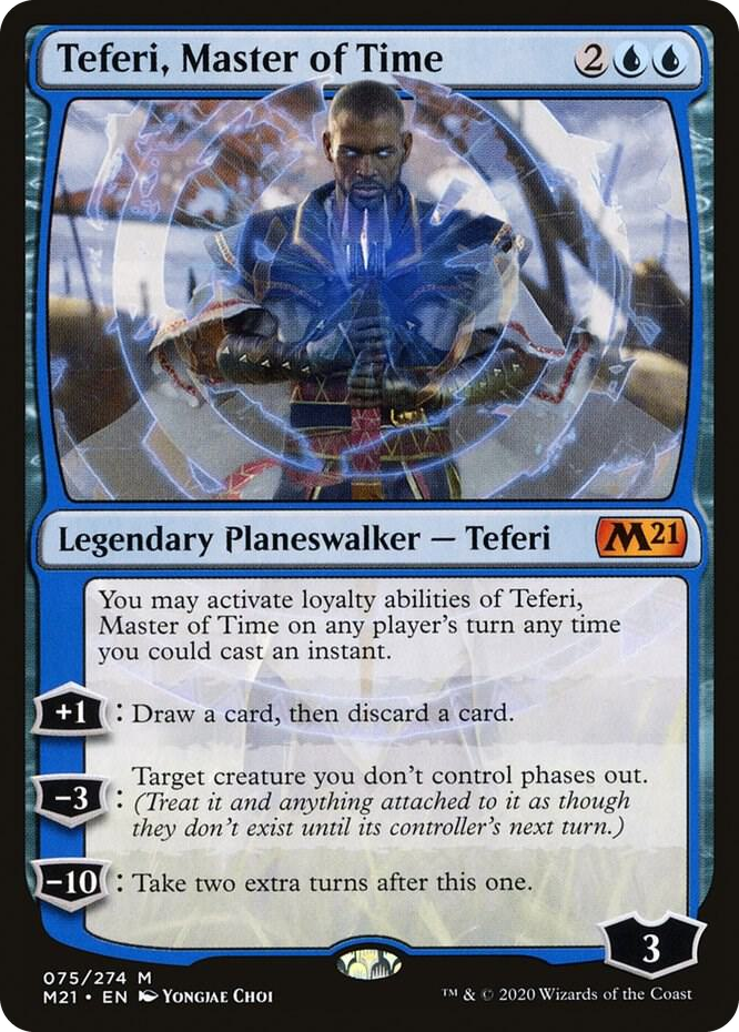 0075 Teferi, Master of Time M Core Set 2021