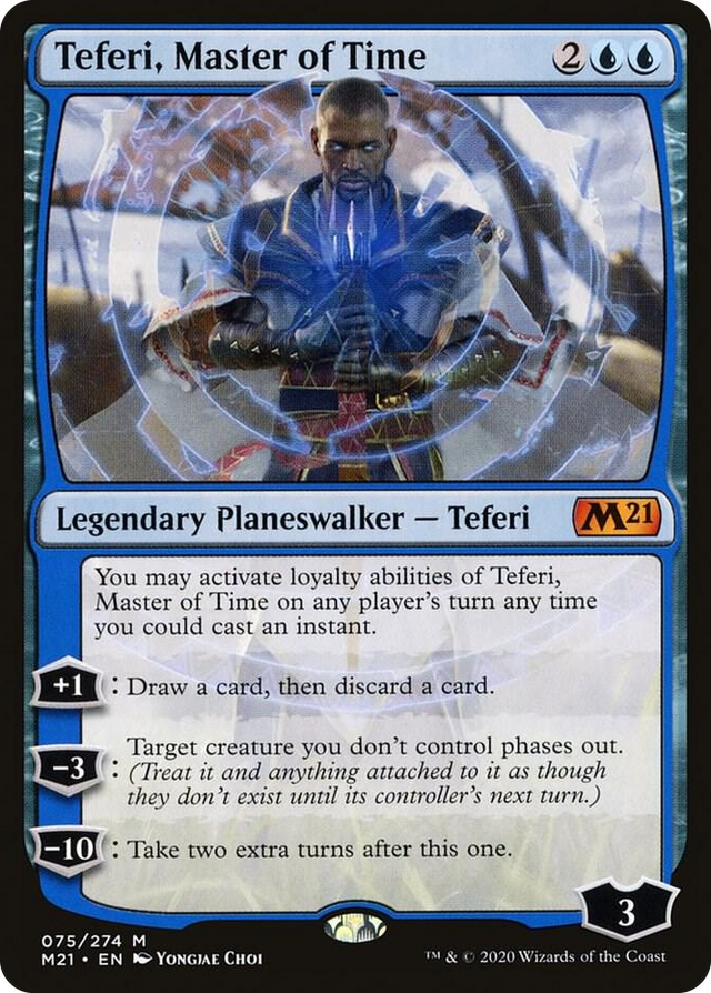 0075 Teferi, Master of Time M Core Set 2021