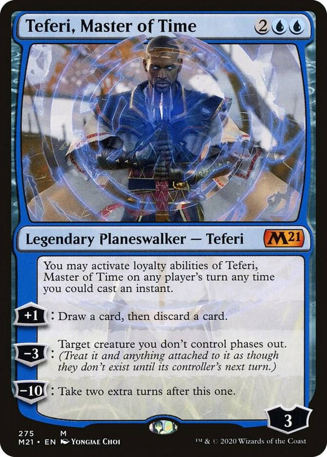 0275 Teferi, Master of Time (275) M Core Set 2021