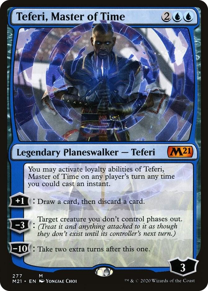 0277 Teferi, Master of Time (277) M Core Set 2021