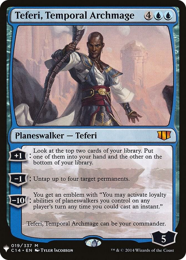 0019 Teferi, Temporal Archmage M The List Reprints