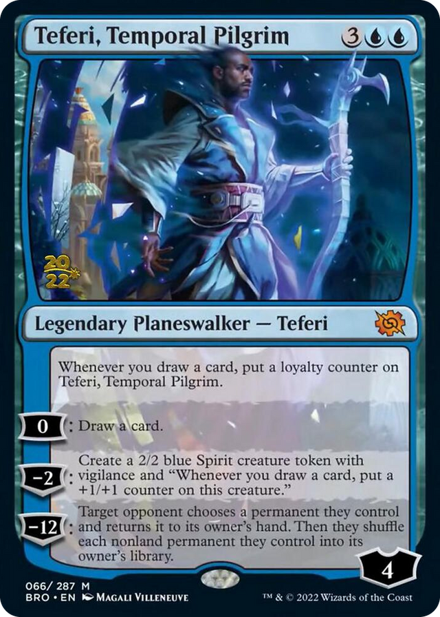 0066 Teferi, Temporal Pilgrim M Prerelease Cards