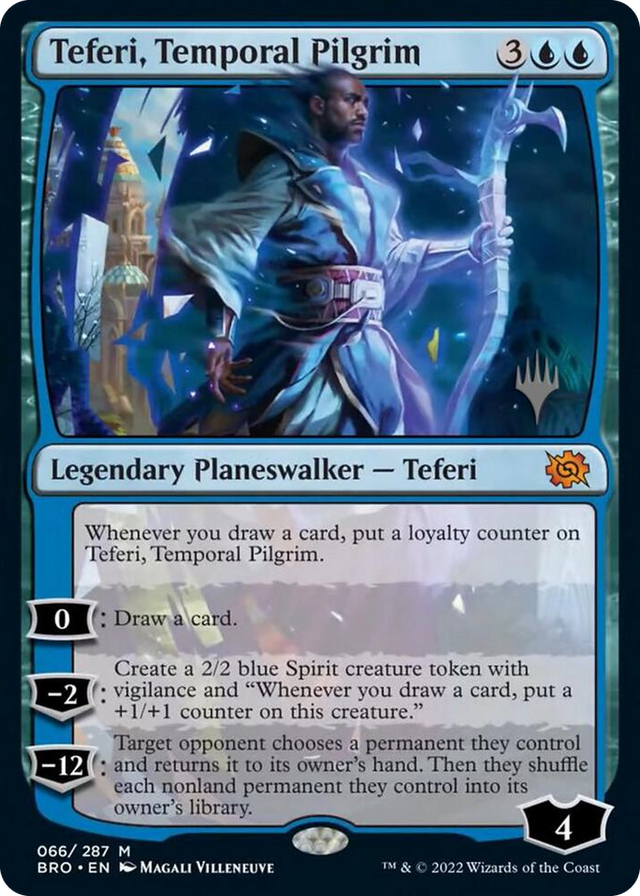 0066 Teferi, Temporal Pilgrim M Promo Pack: The Brothers' War