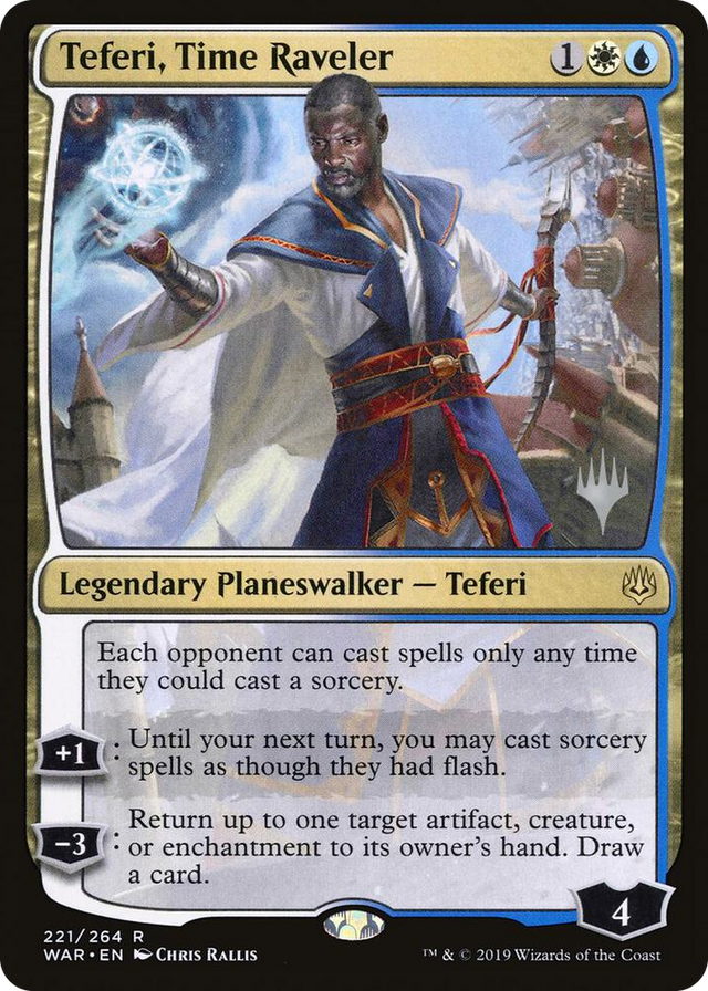 0221 Teferi, Time Raveler R Promo Pack: Throne of Eldraine