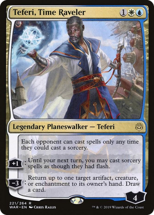 0221 Teferi, Time Raveler R War of the Spark