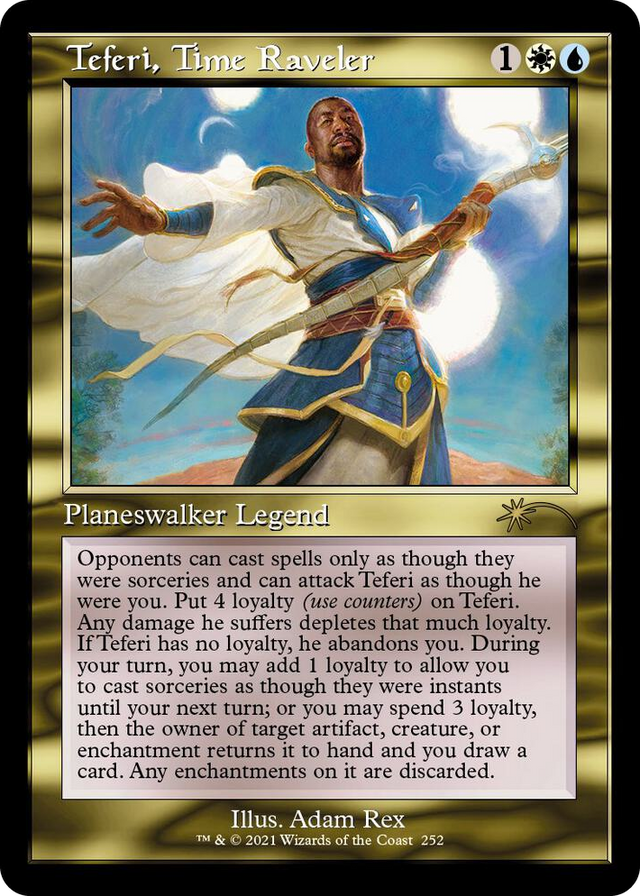 0252 Teferi, Time Raveler R Secret Lair Drop Series