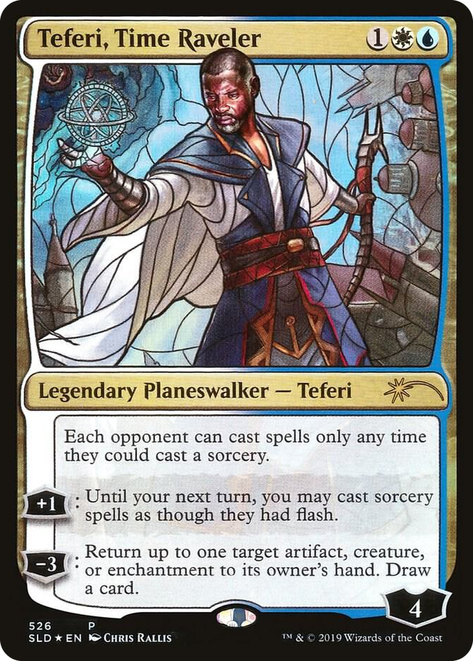Teferi, Time Raveler (Stained Glass) #526 P - Secret Lair Drop Series Pokemon card