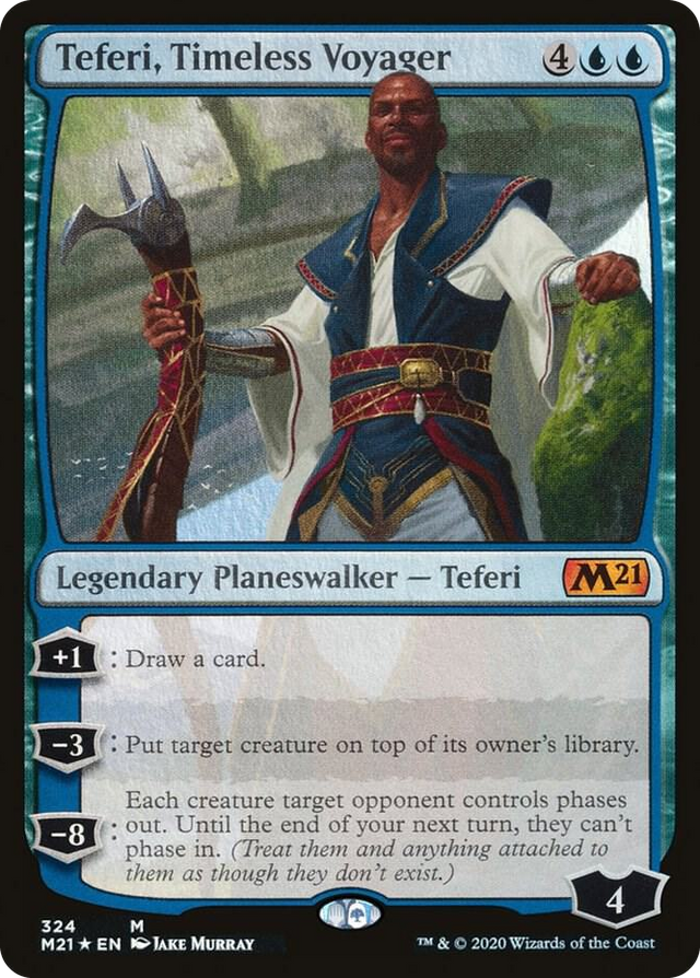 0324 Teferi, Timeless Voyager M Core Set 2021