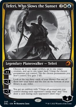 0245 Teferi, Who Slows the Sunset M Innistrad: Double Feature