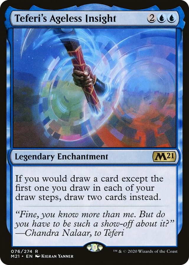 0076 Teferi's Ageless Insight R Core Set 2021