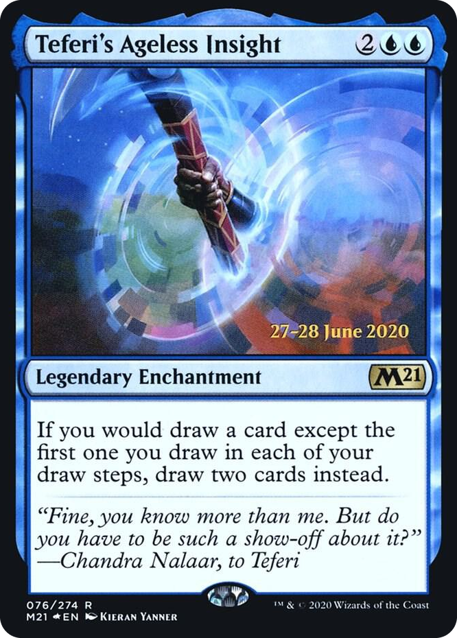 Teferi's Ageless Insight #76 R - Prerelease Cards Pokemon card