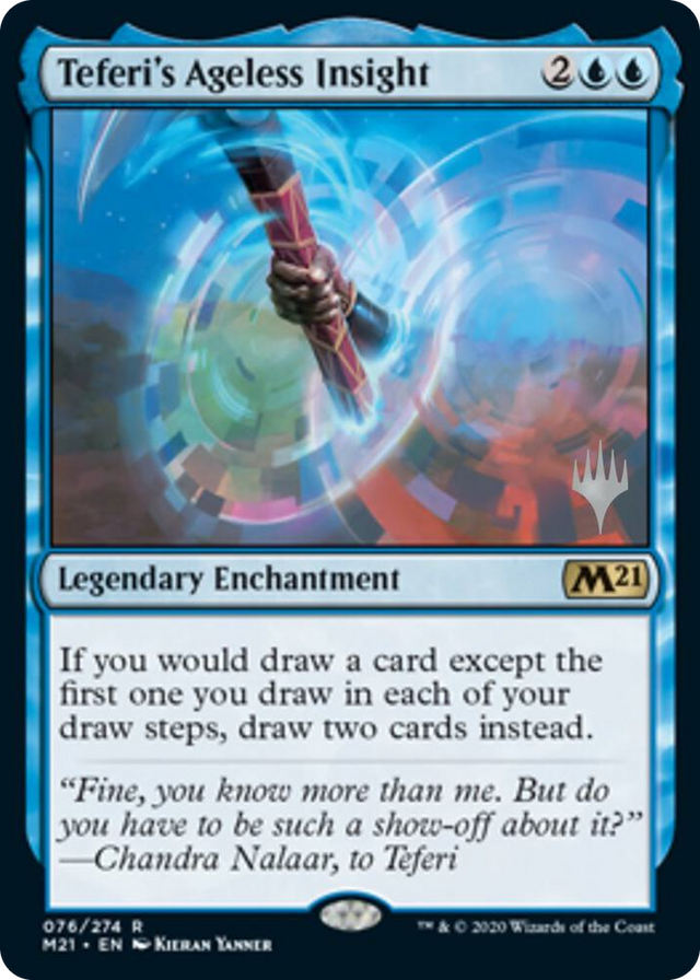 0076 Teferi's Ageless Insight R Promo Pack: Core Set 2021