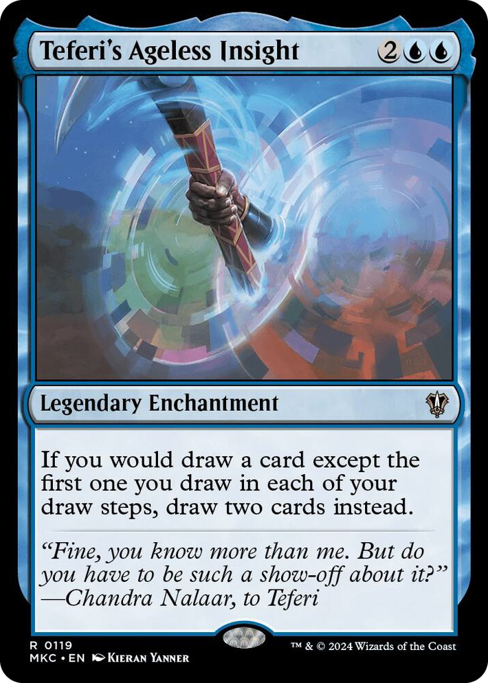 0119 Teferi's Ageless Insight R Commander: Murders at Karlov Manor