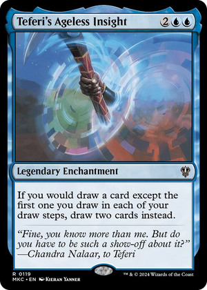 0119 Teferi's Ageless Insight R Commander: Murders at Karlov Manor