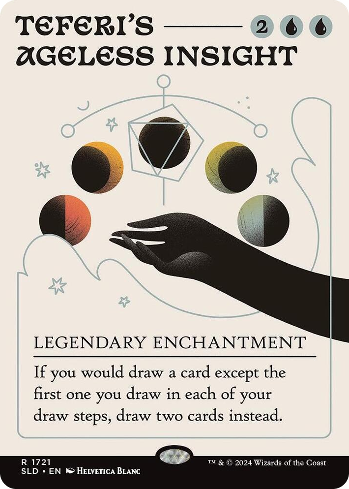 1721 Teferi's Ageless Insight R Secret Lair Drop Series