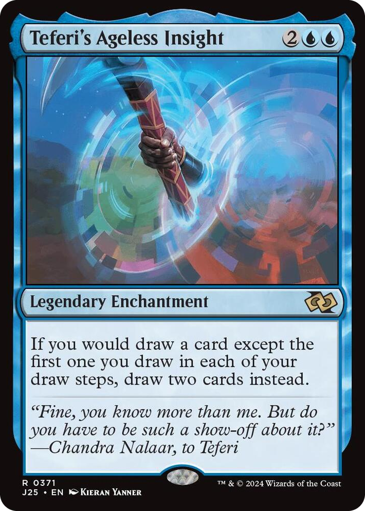 0371 Teferi's Ageless Insight R Foundations Jumpstart