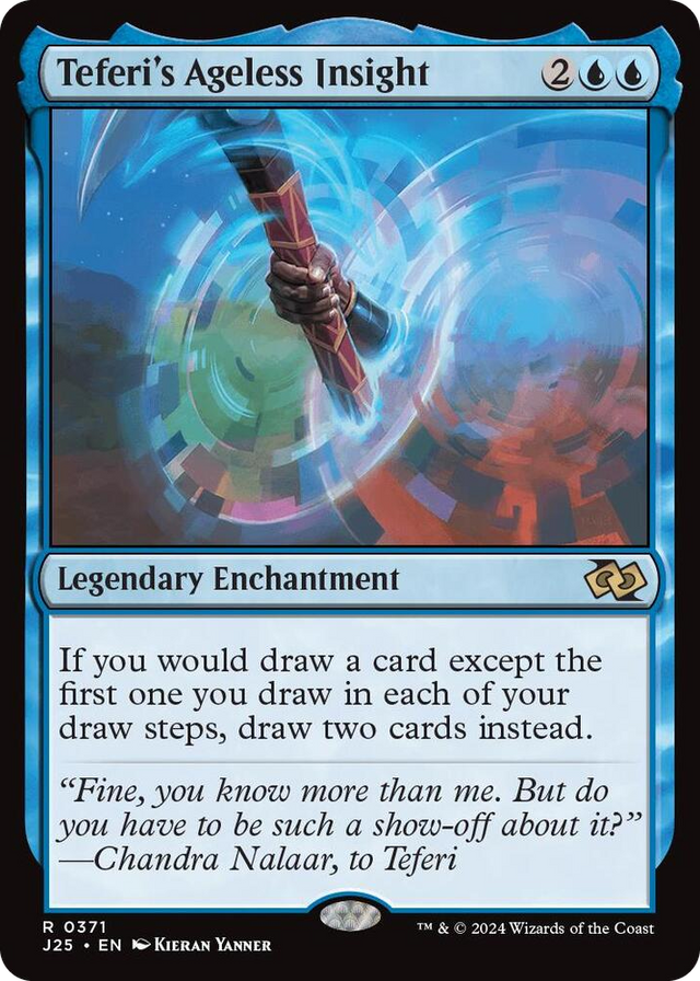 0371 Teferi's Ageless Insight R Foundations Jumpstart
