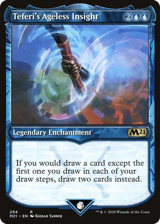 0294 Teferi's Ageless Insight (Showcase) R Core Set 2021
