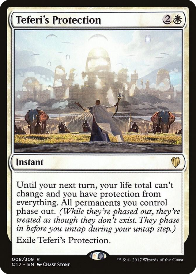 0008 Teferi's Protection R Commander 2017