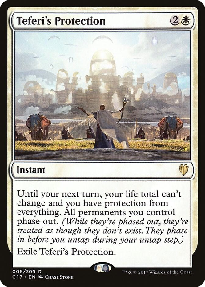 0008 Teferi's Protection R Commander 2017