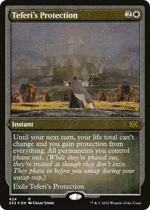 0424 Teferi's Protection (Foil Etched) R Double Masters 2022