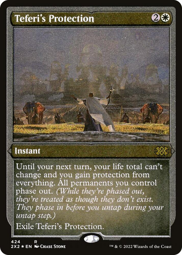 0424 Teferi's Protection (Foil Etched) R Double Masters 2022