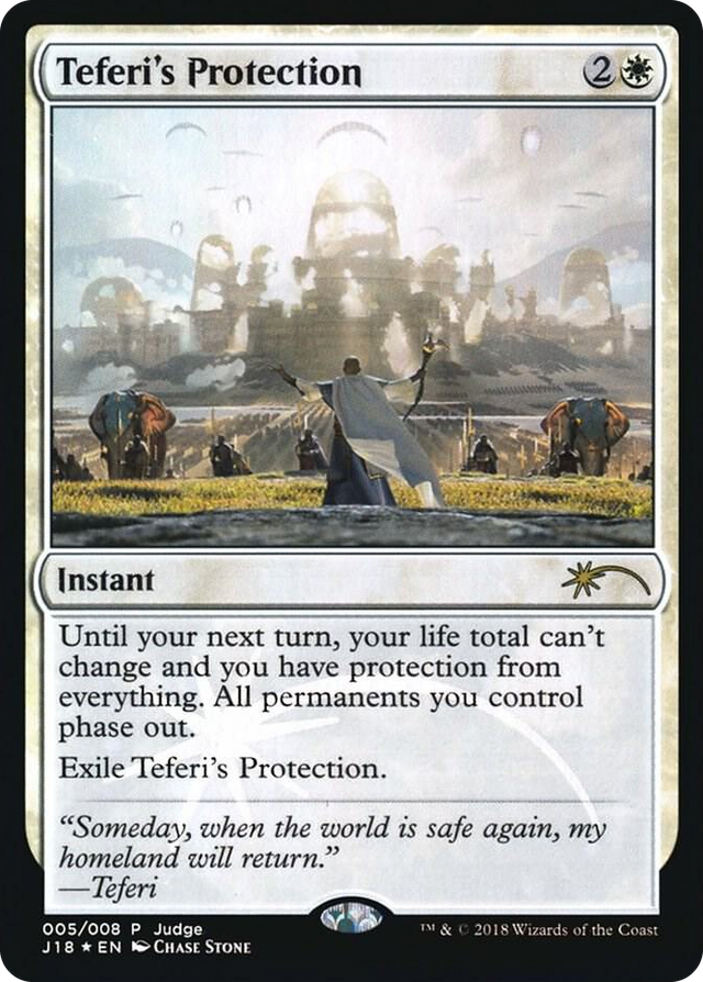 0005 Teferi's Protection (J18) P Judge Promos