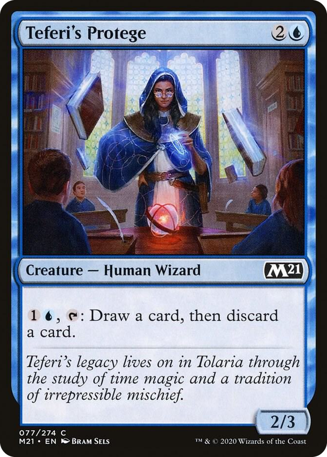 0077 Teferi's Protege C Core Set 2021