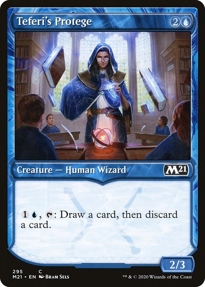 0295 Teferi's Protege (Showcase) C Core Set 2021