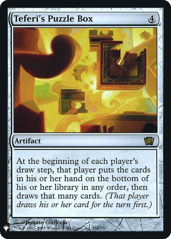 Teferi's Puzzle Box #316 R - The List Reprints Pokemon card