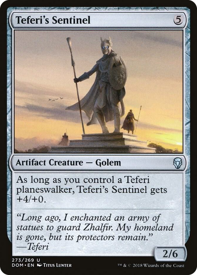 0273 Teferi's Sentinel U Dominaria