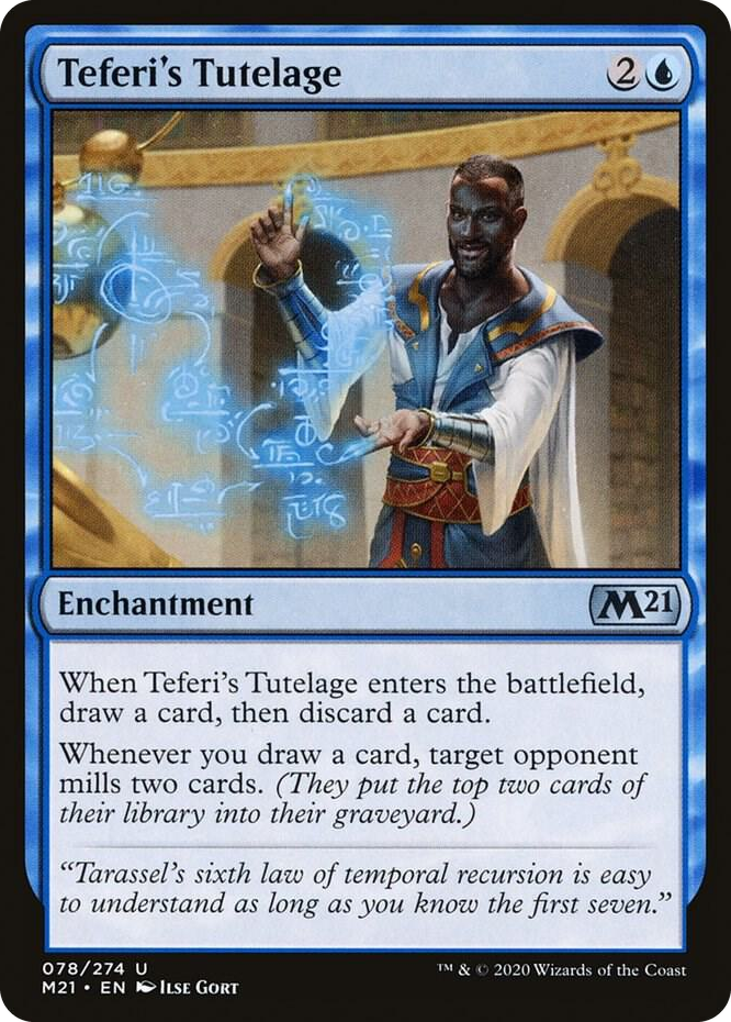0078 Teferi's Tutelage U Core Set 2021