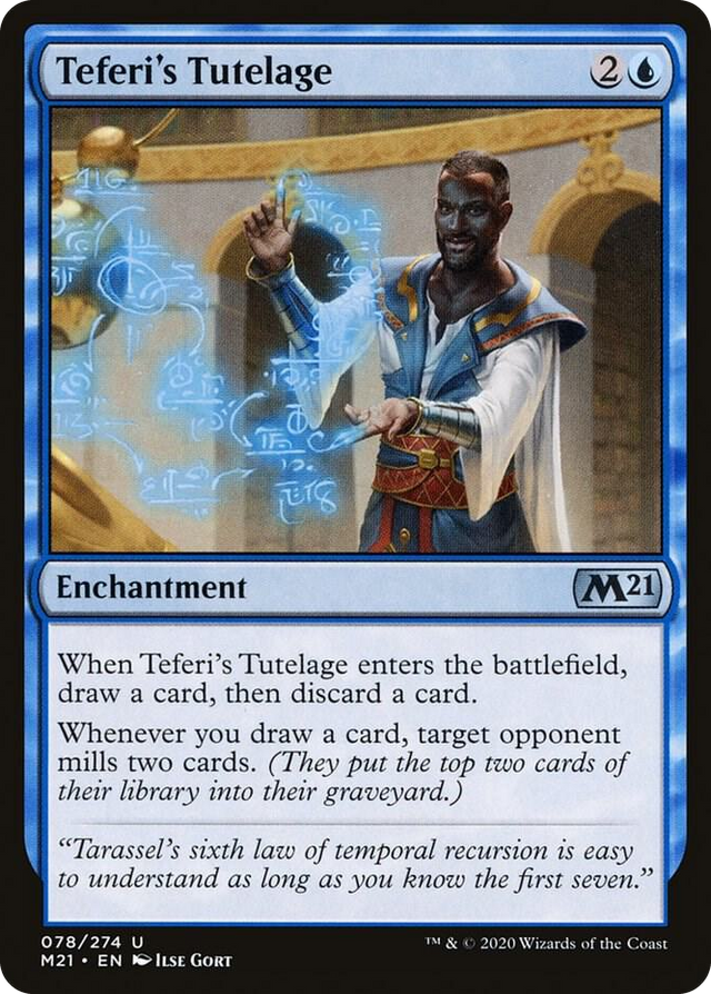 0078 Teferi's Tutelage U Core Set 2021