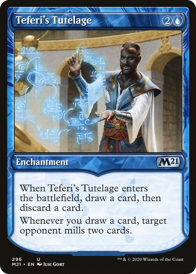 0296 Teferi's Tutelage (Showcase) U Core Set 2021