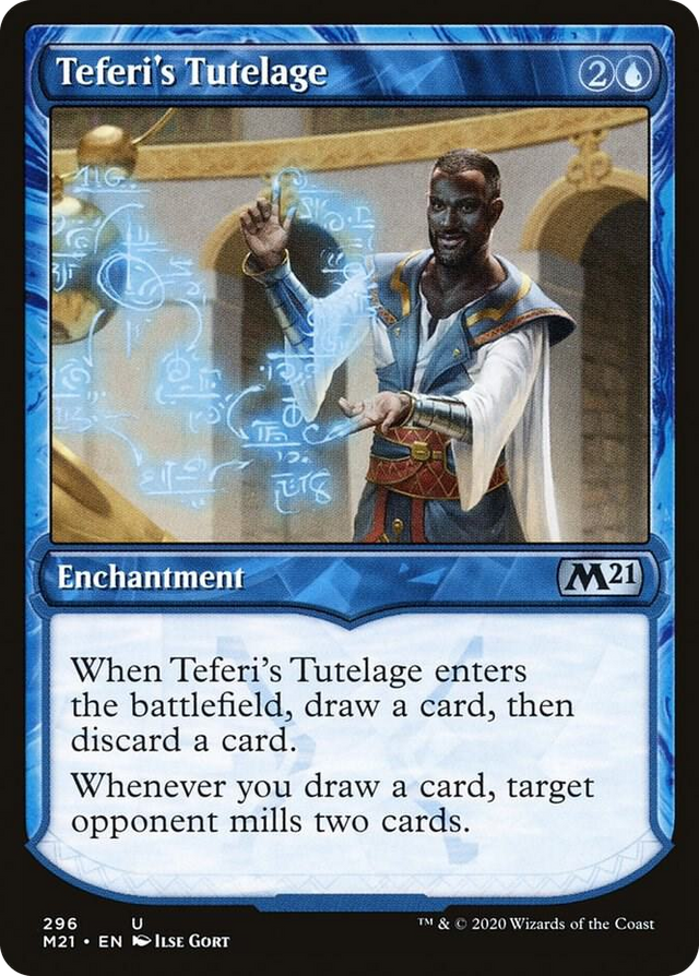 0296 Teferi's Tutelage (Showcase) U Core Set 2021