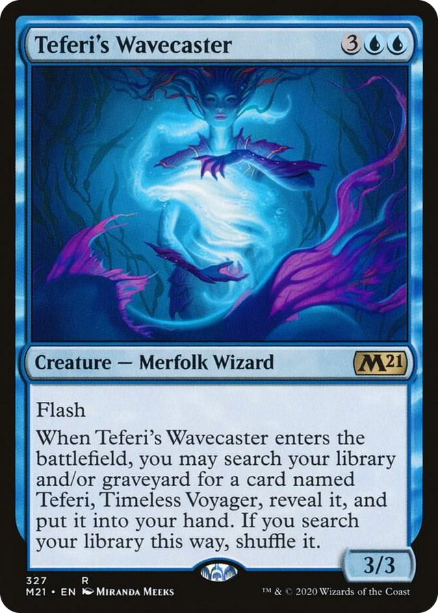 0327 Teferi's Wavecaster R Core Set 2021