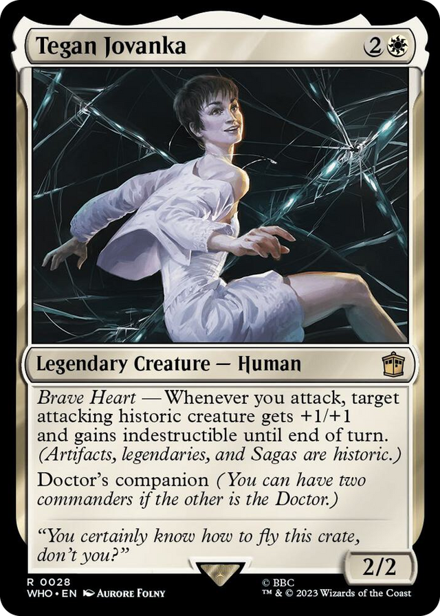 0028 Tegan Jovanka R Universes Beyond: Doctor Who