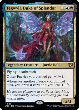 0001 Tegwyll, Duke of Splendor M Commander: Wilds of Eldraine