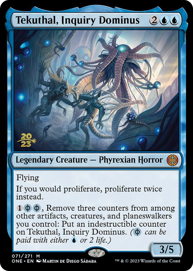 0071 Tekuthal, Inquiry Dominus M Prerelease Cards