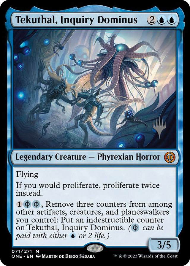 0071 Tekuthal, Inquiry Dominus M Promo Pack: Phyrexia: All Will Be One