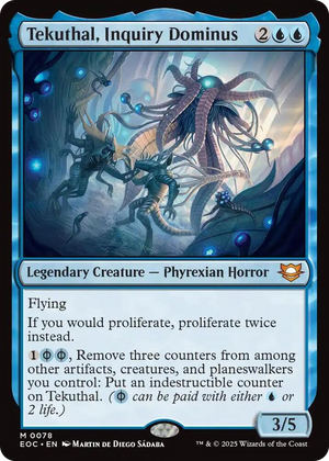 0078 Tekuthal, Inquiry Dominus M Commander: Edge of Eternities