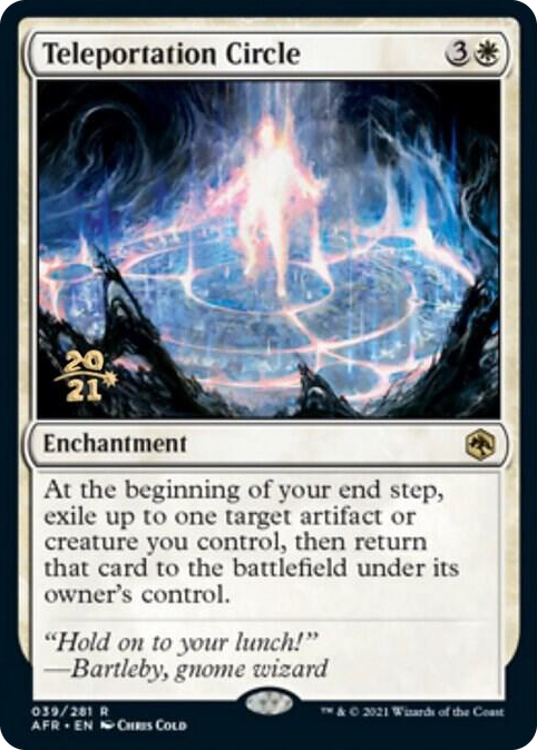 0039 Teleportation Circle R Prerelease Cards