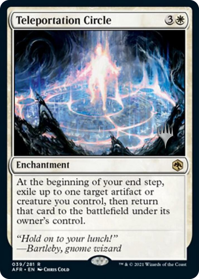 0039 Teleportation Circle R Promo Pack: Adventures in the Forgotten Realms