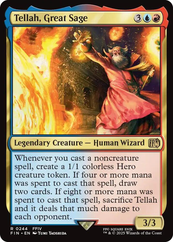 0244 Tellah, Great Sage R FINAL FANTASY