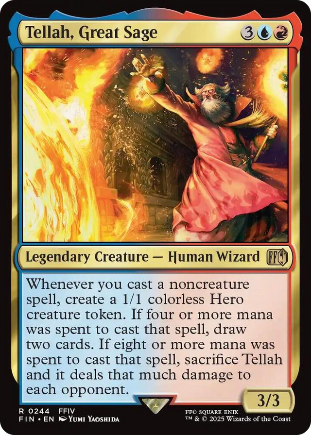 0244 Tellah, Great Sage R FINAL FANTASY