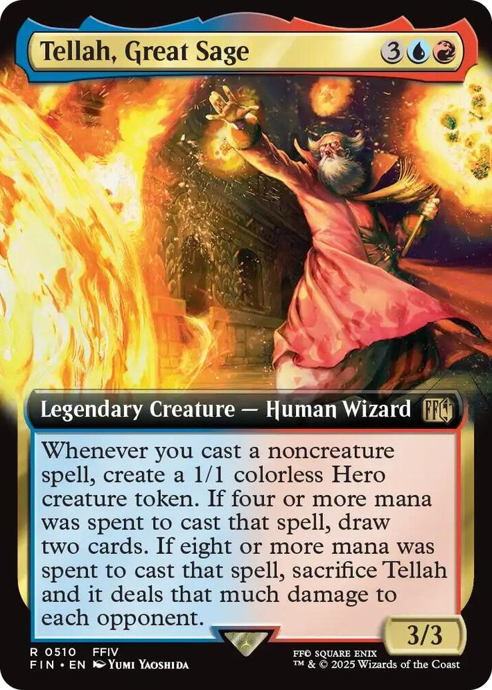 0510 Tellah, Great Sage (Extended Art) R FINAL FANTASY