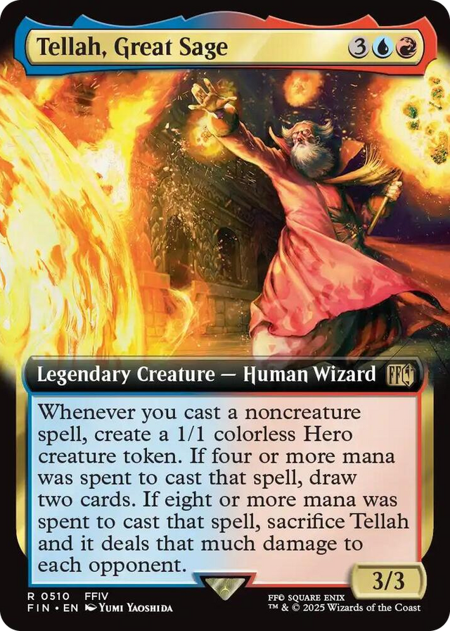 0510 Tellah, Great Sage (Extended Art) R FINAL FANTASY