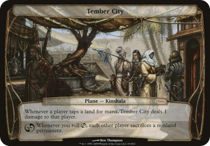 0045 Tember City (WPN Promo) P Oversize Cards