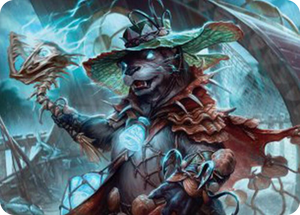 0030 Tempest Angler Art Card S Art Series: Bloomburrow